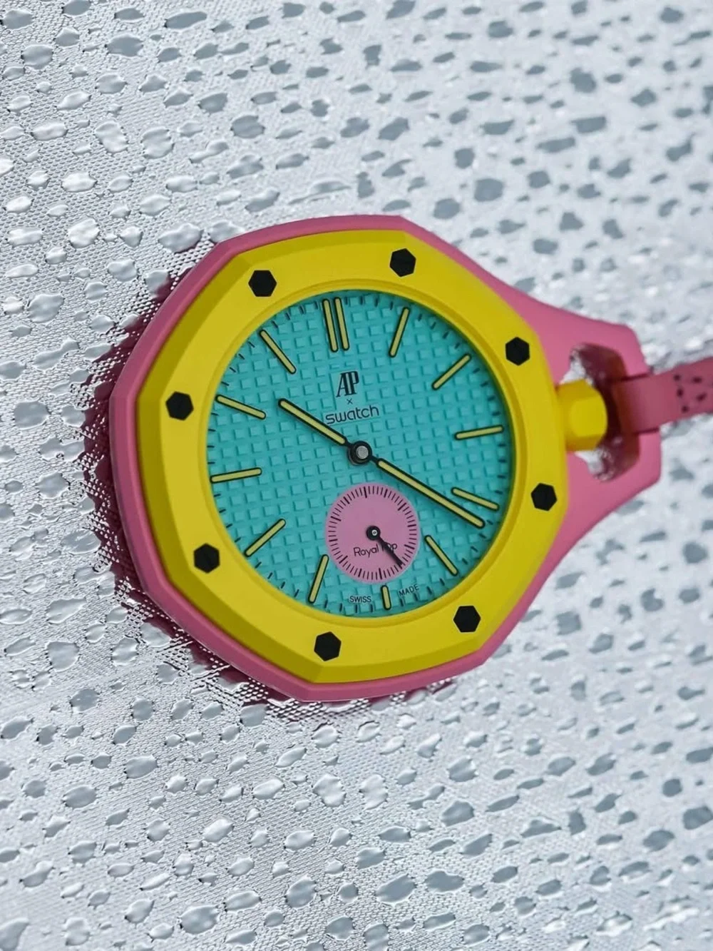 Royal Pop Colorful Watch Royal Oak Audemars Piguet Swatch Watch